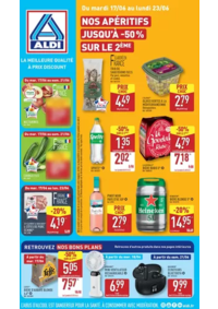 Prospectus Aldi : Nos apéritifs jusqu'à -50% sur le 2ème