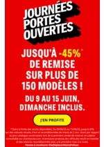 Prospectus Aramis : JOURNÉES PORTES OUVERTES