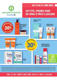 Prospectus Parapharmacie E.Leclerc TULLE : Prospectus préparation Vacances