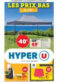 Prospectus Hyper U VITRE : C'est l'été !