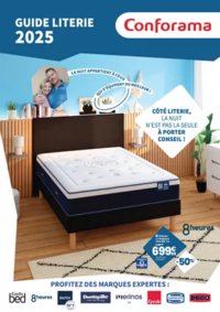 Prospectus Conforama LANNION : Guide Literie Conforama 2025