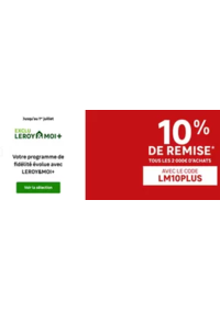 Prospectus Leroy Merlin Chancelade : 10% DE REMISE