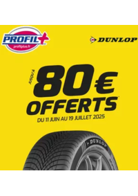 Prospectus Profil + MAZERES : Du 11 juin au 19 juillet 2025, profitez de l’opération nationale Dunlop
