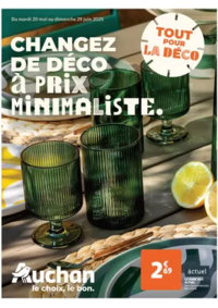 Prospectus Auchan LUXEUIL LES BAINS : Changez de déco à prix minimaliste