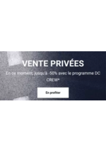 Promos et remises  : En ce moment, jusqu'à -50% avec le programme DC CREW