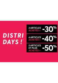 Prospectus distri-center La Chapelle-sur-Erdre : Distri Days