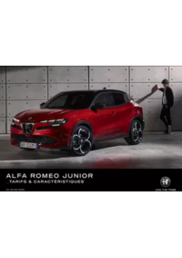 Prospectus Alfa Roméo CHAMBRAY LES TOURS : Catalogue Alfa Romeo JUNIOR
