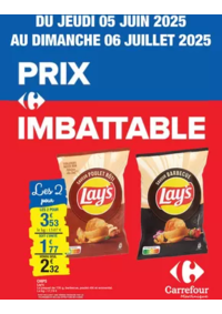 Prospectus Carrefour ANGLET : Carrefour PRIX IMBATTABLE DU 05 JUIN AU 06 JUILLET 2025