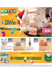 Prospectus Supermarchés Match Saint-Amand-les-Eaux : La Fête des clients