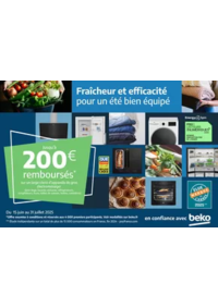 Prospectus Copra FONDETTES : Beko vous rembourse jusqu'à 200€