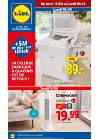 Prospectus Lidl DELLE : Mode, jeux et équipements pour le jardin et pour la cuisine… Équipez-vous chez Lidl !