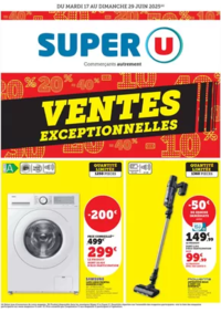 Prospectus Super U VILLARS LES DOMBES : Ventes exceptionnelles
