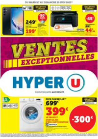 Prospectus Hyper U CLERMONT L HERAULT : Ventes exceptionnelles
