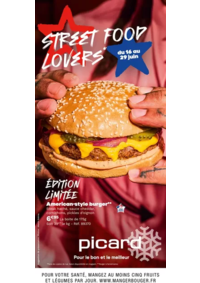 Prospectus Picard HOUILLES : Street food lovers