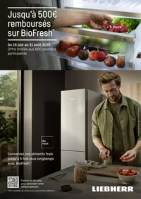 Prospectus BeDigital Mont-Saint-Aignan : LIEBHERR BIOFRESH