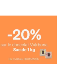 Prospectus Alice Délice Rouen : Promo Chocolat Valrhona 1kg