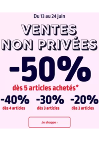 Prospectus Kiabi Gruchet le Valasse : Ventes non Privées jusqu'à -50%