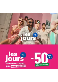 Prospectus La Halle Bondy 52 AVENUE GALLIENI - FACE A CONFORAMA SUR LA N3 : Les jours +