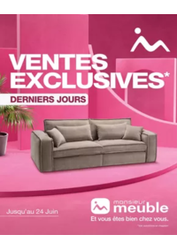 Prospectus Monsieur meuble ARRAS : Ne manquez pas cette opportunité, elle s’arrête le 24 juin