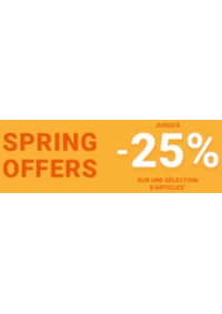 Prospectus Courir COQUELLES : Spring offers