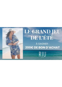 Prospectus Jacqueline Riu NOYELLES GODAULT : Le grand jeu de l'été