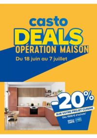 Prospectus Castorama LATTES : Opération maison