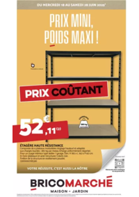 Prospectus Bricomarché BAGNOLS-SUR-CÈZE : Bricomarché Prix Mini, Poids Maxi !