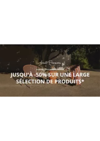 Prospectus Maisons du monde Clermont Ferrand - Aubière : Avant-premières Jusqu'à -50%