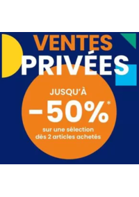 Prospectus Okaïdi FOUGERES : Ventes privées