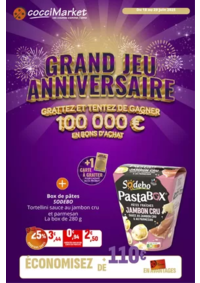 Prospectus CocciMarket BEAUVAIS 13 RUE DE TOURRAINE : GRAND JEU ANNIVERSAIRE