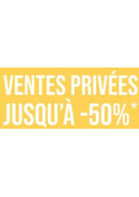 Prospectus Etam Lingerie MONTBELIARD : Ventes Privées jusqu'à -50%