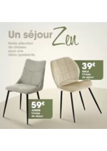 Prospectus Basika : Chaises de salle à manger