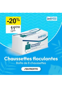 Prospectus irrijardin BOLLENE : Chaussettes floculantes