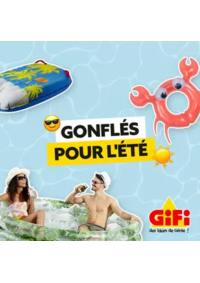 Prospectus Gifi BERNAY : Petits ou grands, soyez gonflés pour l'été !