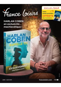 Prospectus France loisirs Orange : Juillet - Août 2025