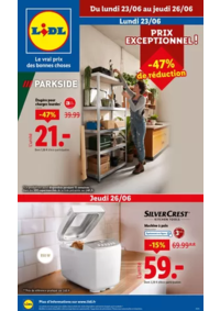 Prospectus Lidl NOYON : Chez Lidl, retrouvez la nouvelle sélection Parkside, toujours à petits prix !