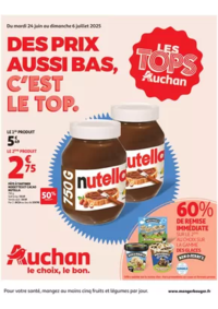 Prospectus Auchan Villars Porte du Furez : Des prix aussi bas, c'est le Top !