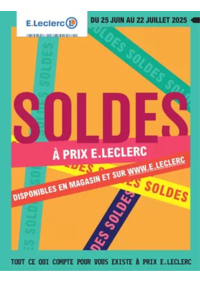 Prospectus E.Leclerc SARLAT : SOLDES DETE
