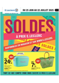 Prospectus E.Leclerc LUCON : SOLDES DETE