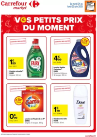 Prospectus Carrefour Market SARLAT LA CANEDA : LES PETITS PRIX DU MOMENT !