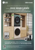Promos et remises  : LG vous rembourse jusqu'à 200€