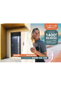 Prospectus Fenêtres LORENOVE HERBLAY : Profitez d’une remise jusqu'à 1400€ TTC sur les portes d'entrées et portes blindées
