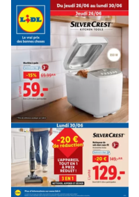 Prospectus Lidl VENDIN LE VIEIL : À l'occasion des soldes, retrouvez chez Lidl de nombreux produits à prix réduits