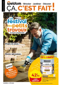 Prospectus Weldom ROSIERES : Le festival des petits travaux