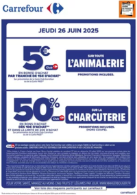 Prospectus Carrefour ANGERS C.C Grand Maine : UNIQUEMENT CE JEUDI 26 JUIN DANS VOTRE MAGASIN