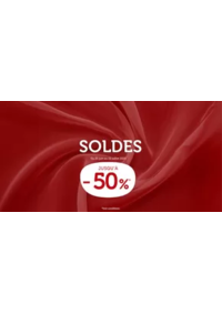 Prospectus Mondial Tissus MONMOROT : SOLDES jusqu'à -50 %