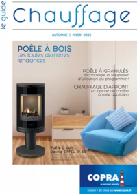 Prospectus Copra VILLEFRANCHE LAURAGAIS : GUIDE CHAUFFAGE AUTOMNE HIVER 2025