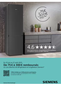 Prospectus Boulanger Trélissac : OFFRE Siemens: jusqu'à 300€ remboursés !