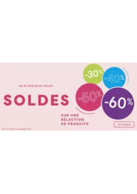 Prospectus Passion Beautés Nogent le rotrou : Soldes : profitez jusqu'à -60% sur une sélection de produits