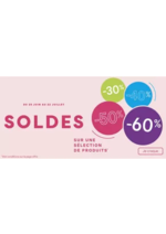 Prospectus Passion Beauté : Soldes : profitez jusqu'à -60% sur une sélection de produits